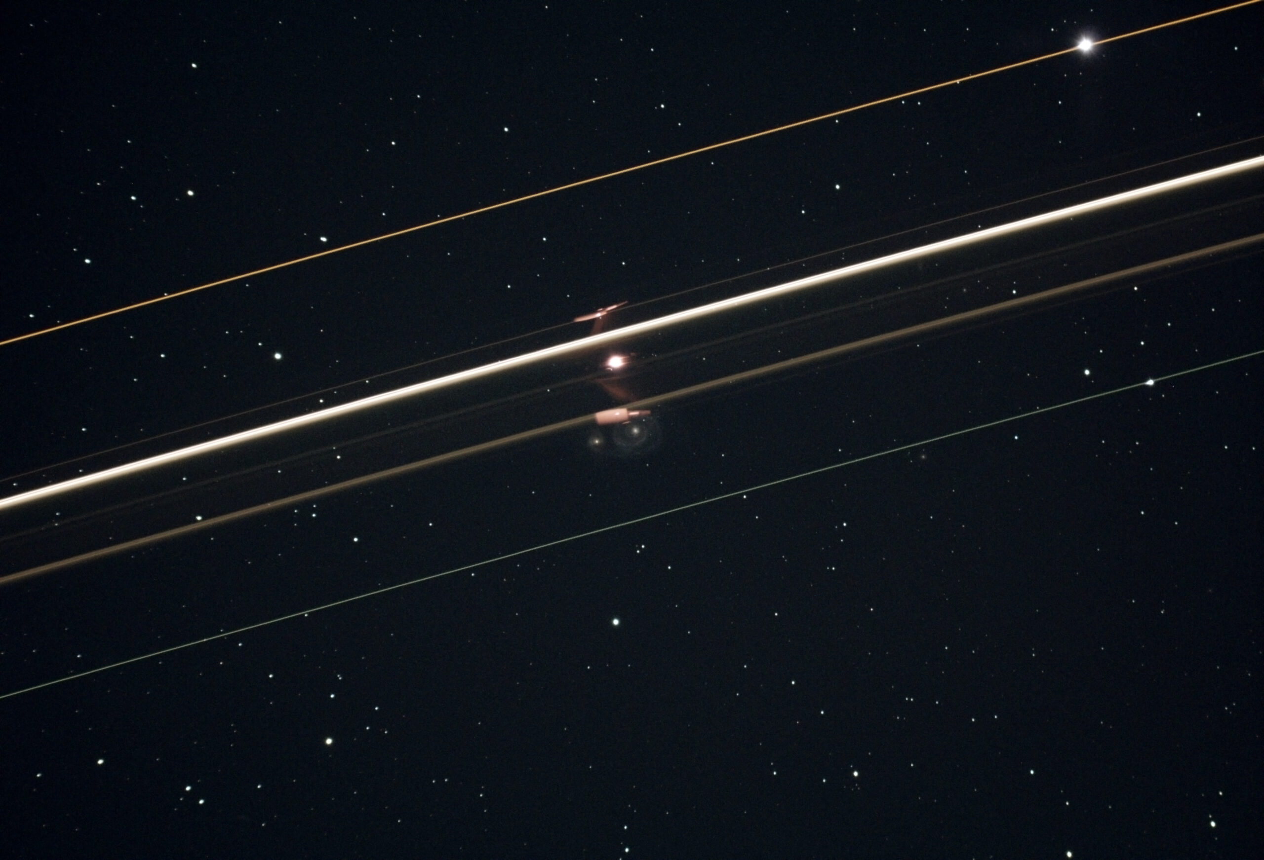 Plane Through Whirlpool