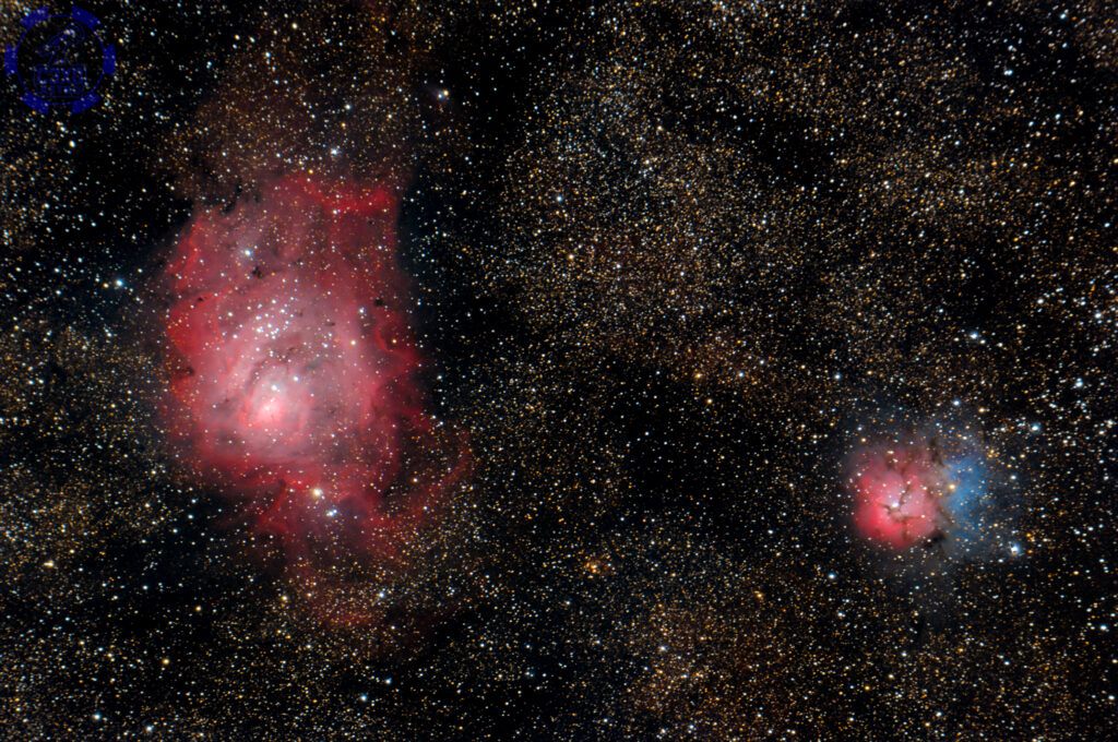 M8/M20 — Lagoon & Trifid Nebulas