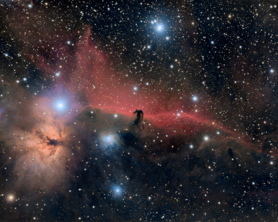 Flame/Horsehead Nebula